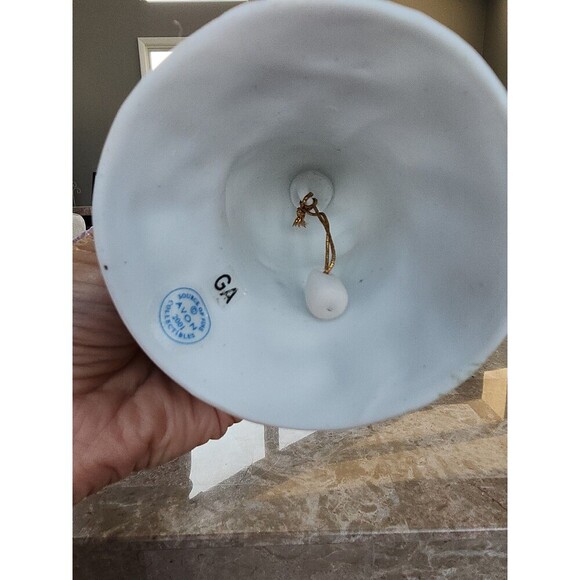 Vintage Avon Porcelain Hummingbird And Blue Jay Bells - Picture 7 of 7